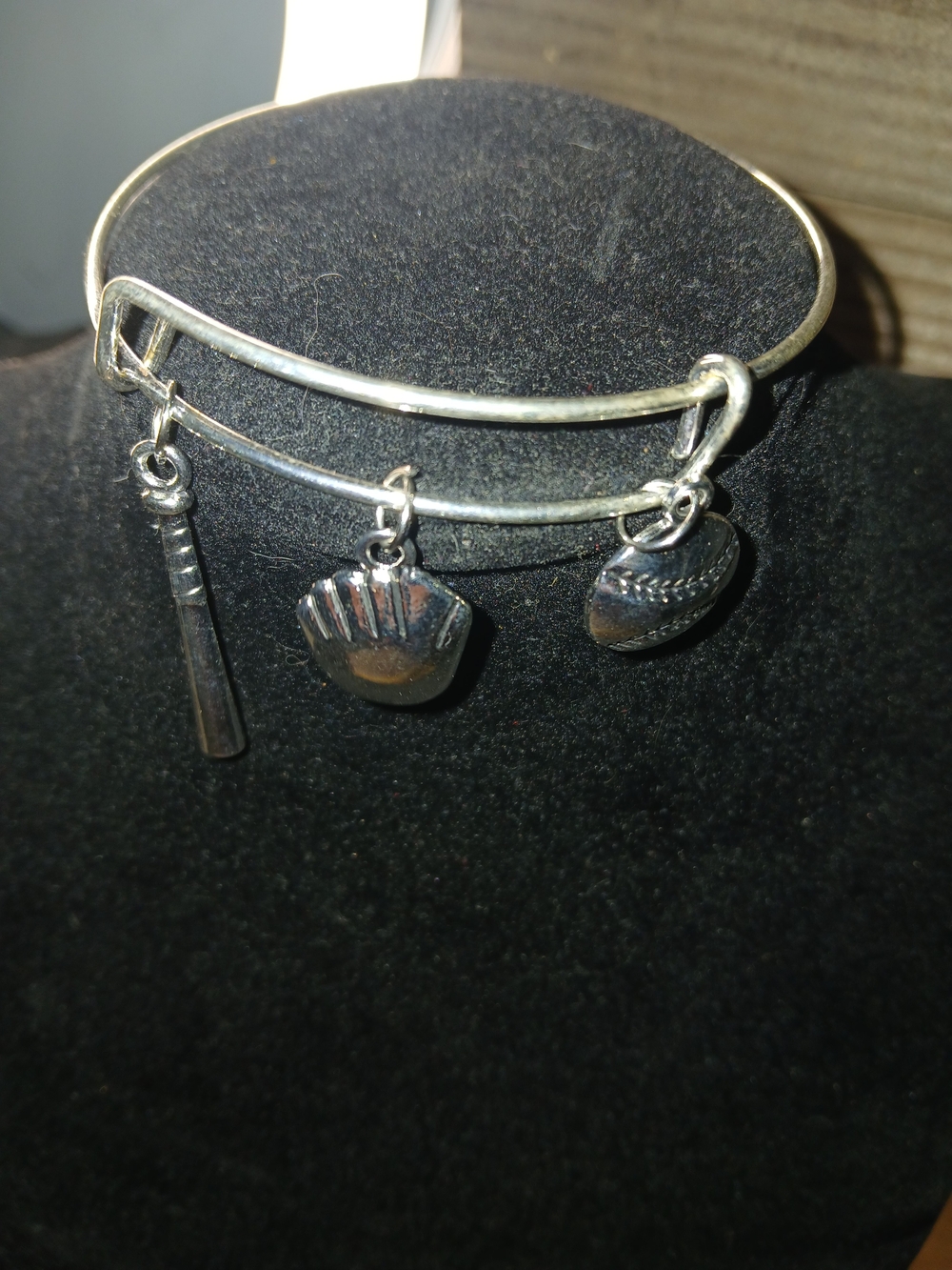 Softball Charm Bracelet